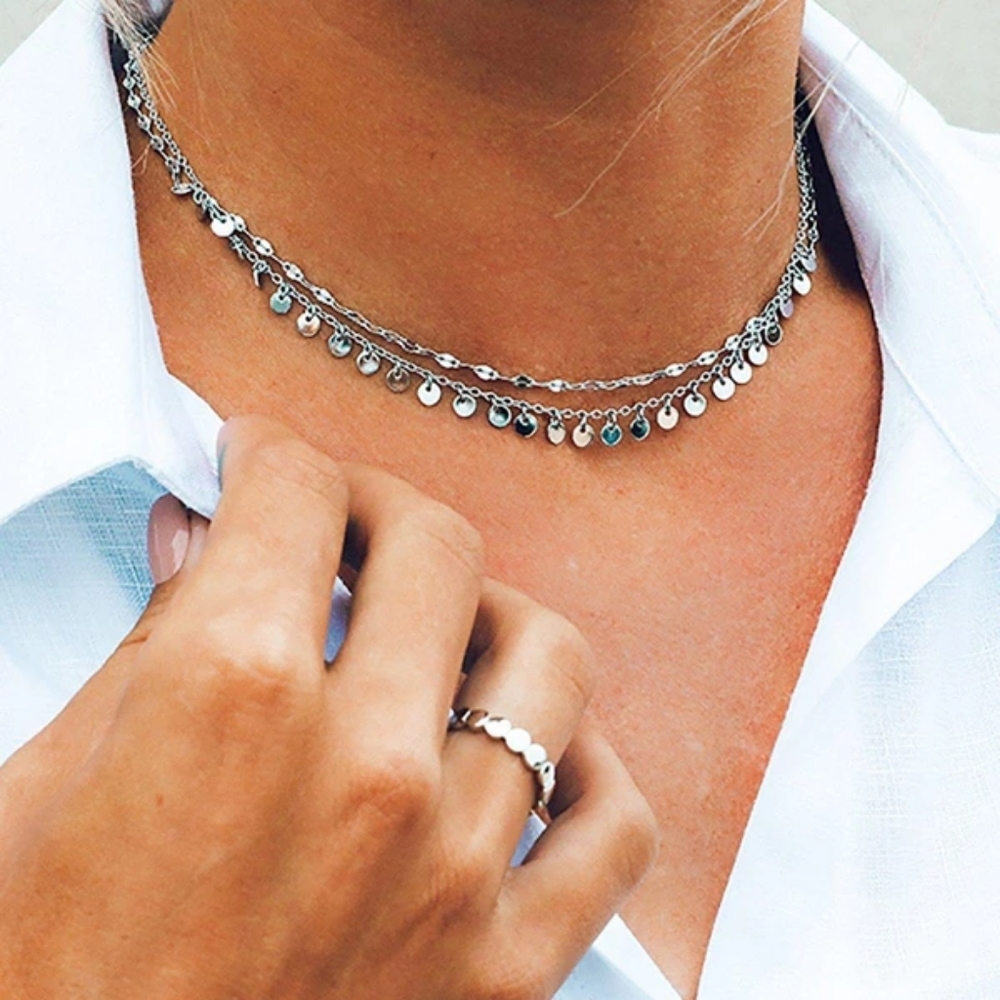 Ring and necklace set